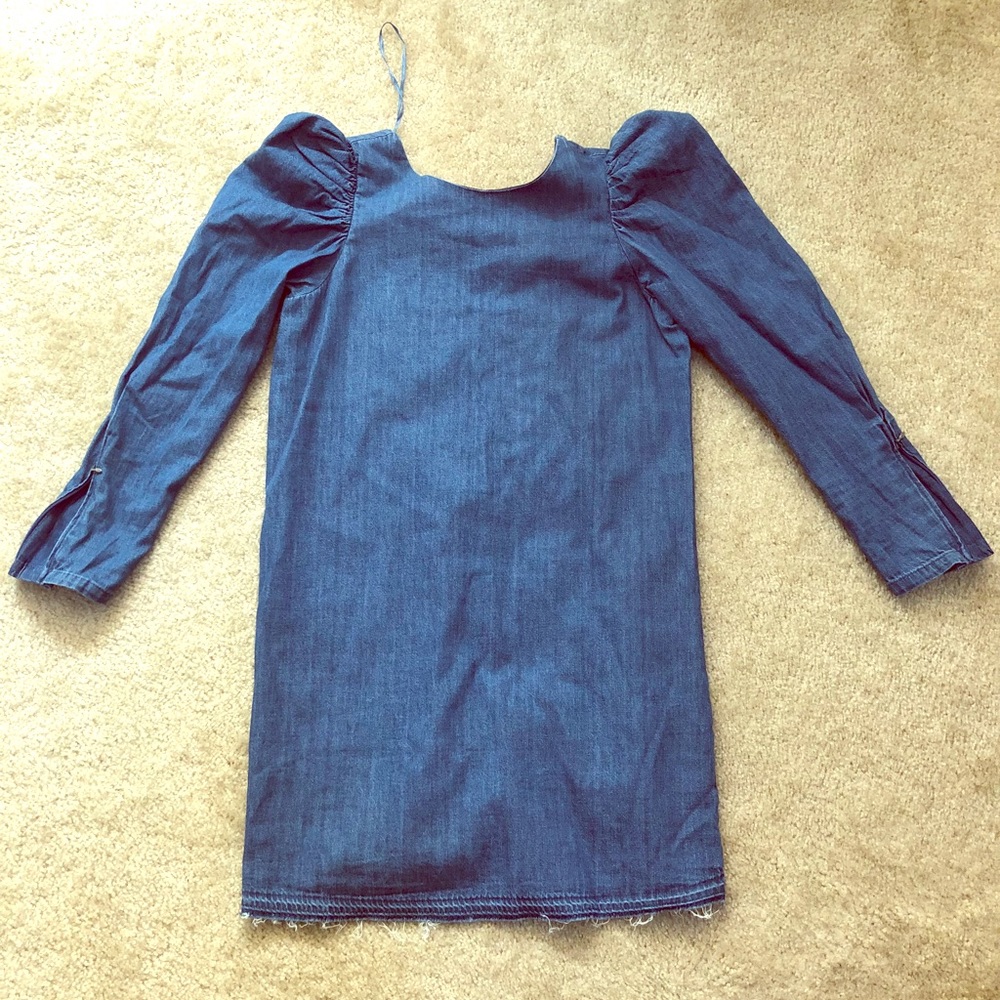 Like new without tag Zara denim dress